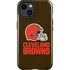 NFL Cleveland Browns Distressed iPhone 15 Impact Case